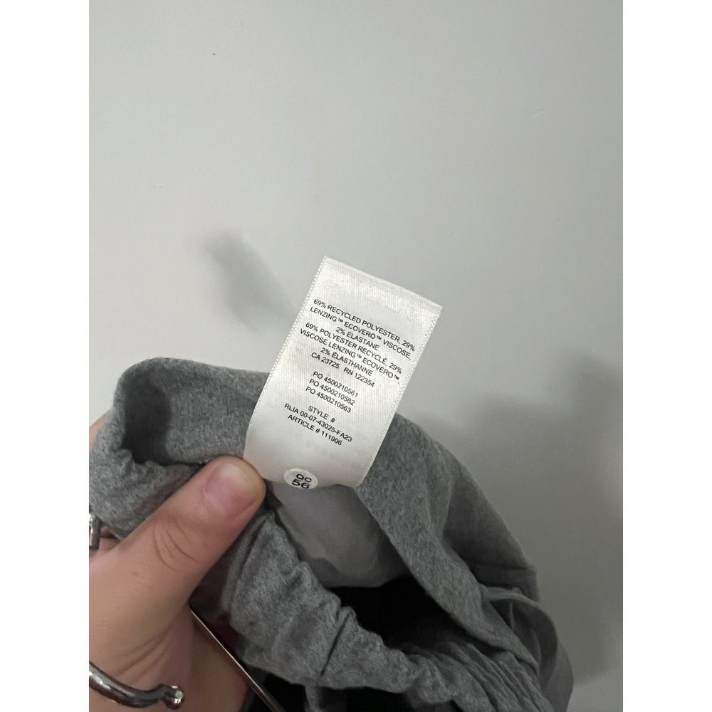 The Group Babaton Gray Mini Skirt‎ Cargo Drawstring Pockets Casual Womens M - Picture 7 of 10